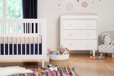 Babyletto Lolly 3-in-1 Convertible Crib with Toddler Bed Conversion Kit