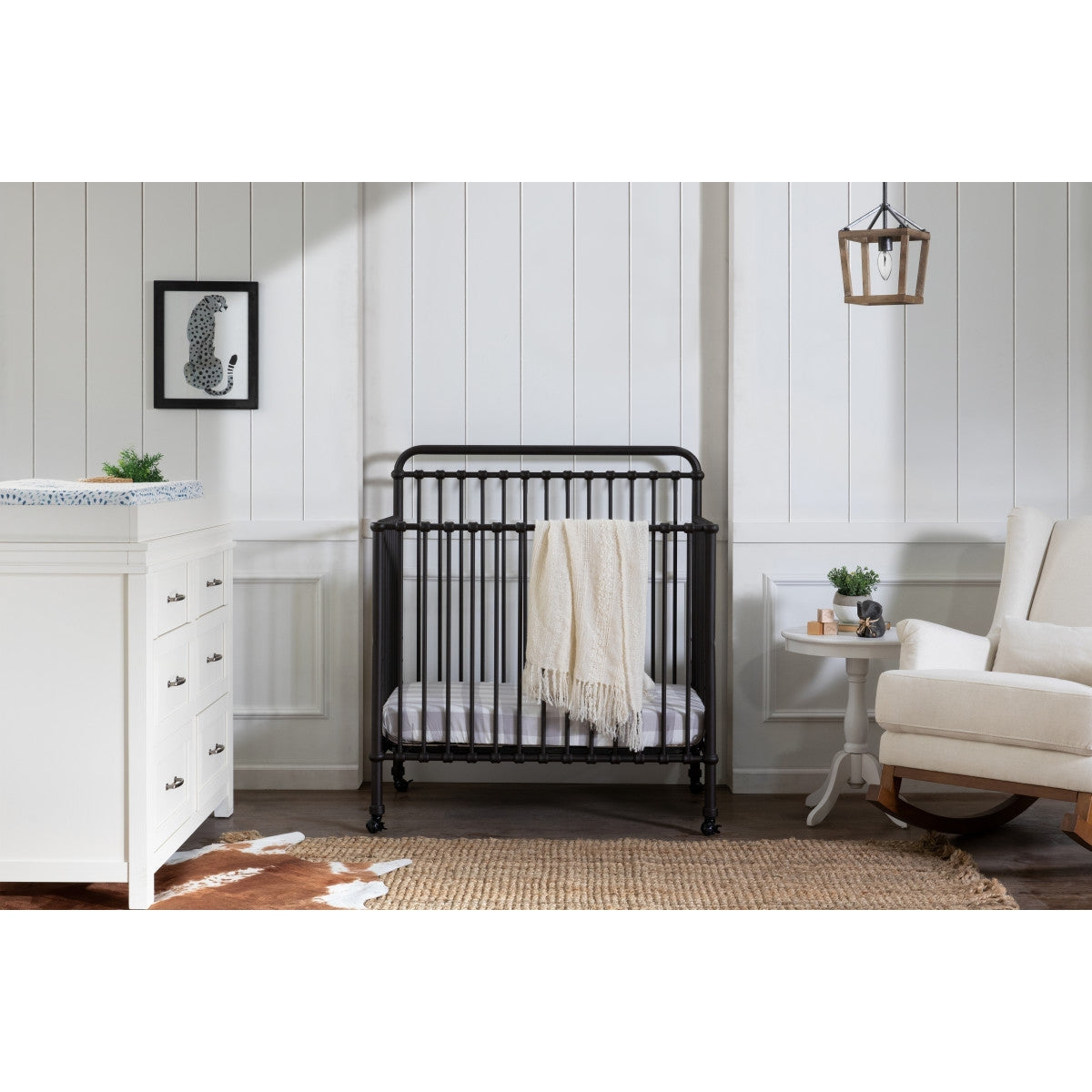 Namesake Winston 4-in-1 Convertible Mini Crib