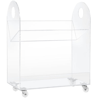 Babyletto Presto Acrylic Bookcase & Cart