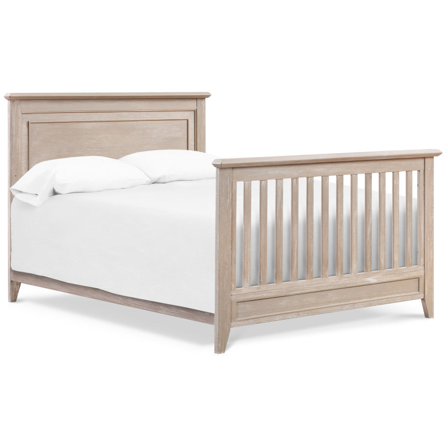 Monogram by Namesake Beckett Rustic 4-in-1 Convertible Flat Top Crib