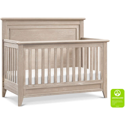 Monogram by Namesake Beckett Rustic 4-in-1 Convertible Flat Top Crib