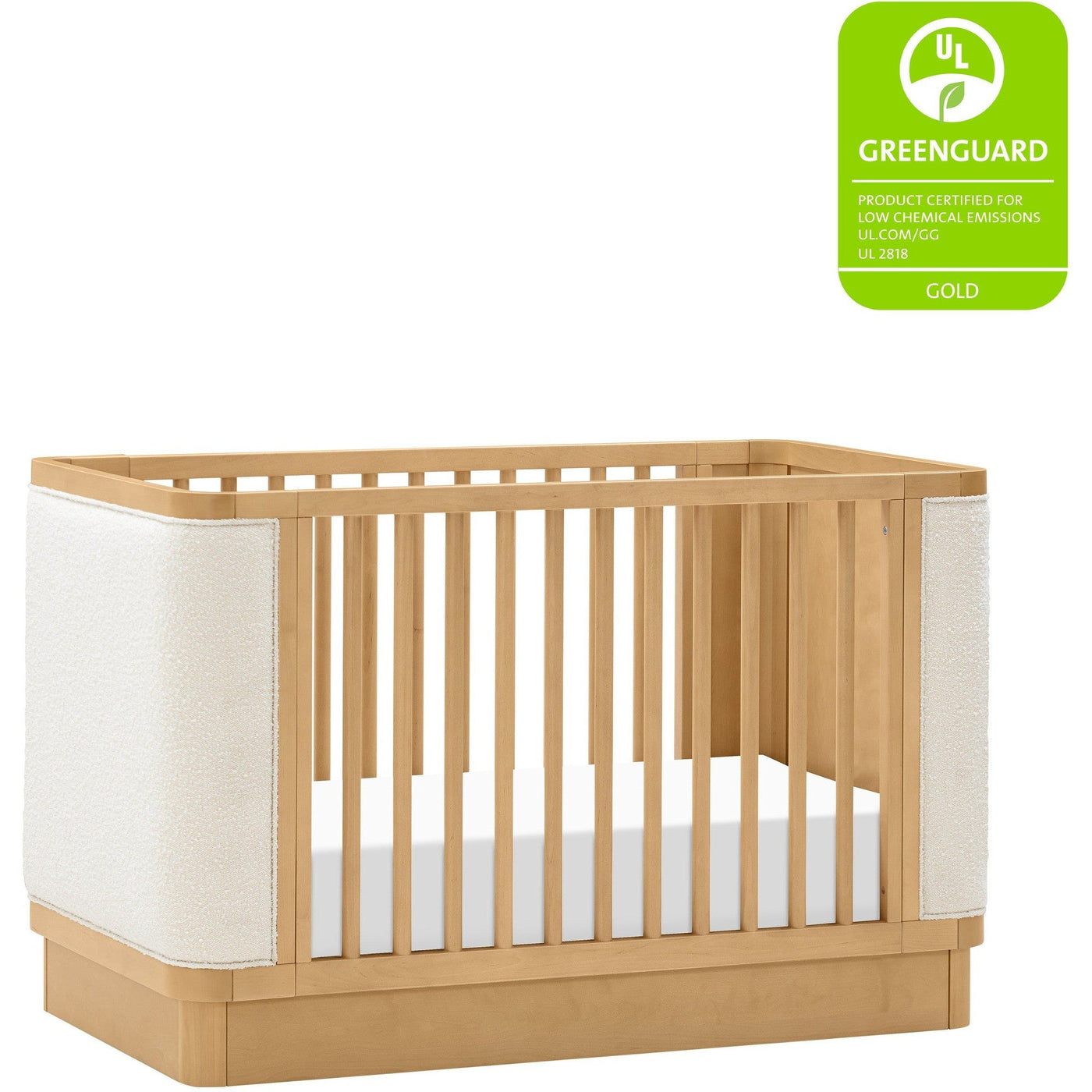 Babyletto Bondi Boucle 4-in-1 Convertible Crib with Toddler Bed Kit