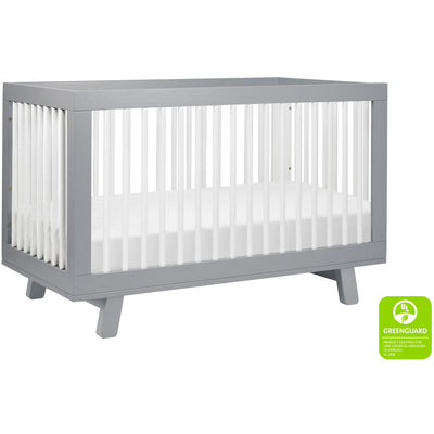 Babyletto Hudson 3-in-1 Convertible Crib with Toddler Bed Conversion Kit