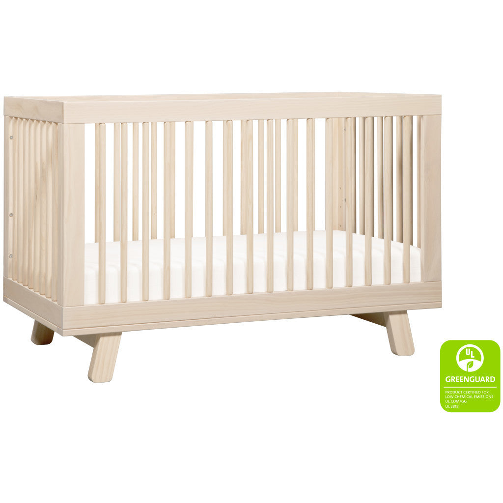 Babyletto Hudson 3-in-1 Convertible Crib with Toddler Bed Conversion Kit