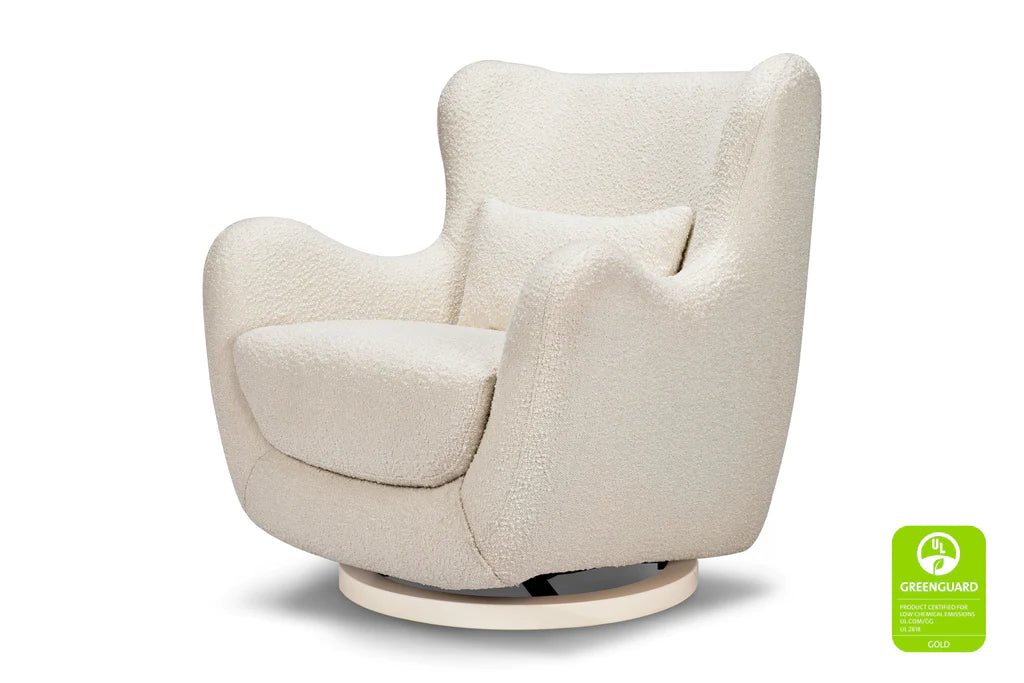 Nursery Works Solstice Swivel Glider in Boucle