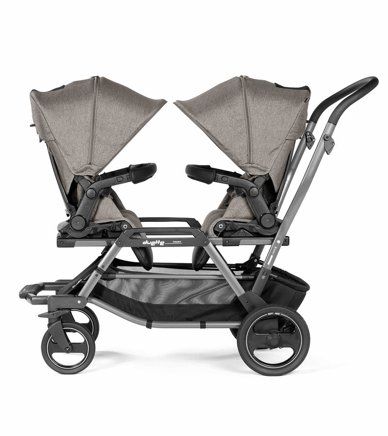 Peg Perego Duette Piroet Double Stroller - City Grey