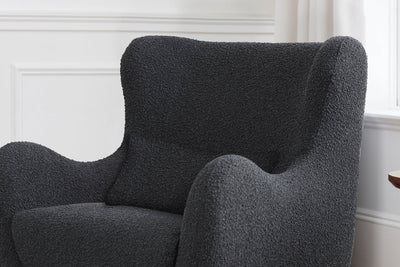 Nursery Works Solstice Swivel Glider in Boucle