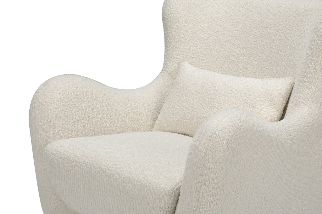 Nursery Works Solstice Swivel Glider in Boucle