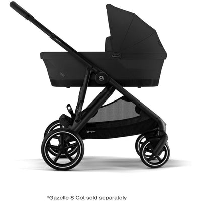 Cybex Gazelle S 2 Stroller | Black Frame | Moon Black Seat | EXCLUSIVE!