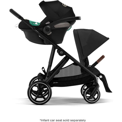 Cybex Gazelle S 2 Stroller | Black Frame | Moon Black Seat | EXCLUSIVE!