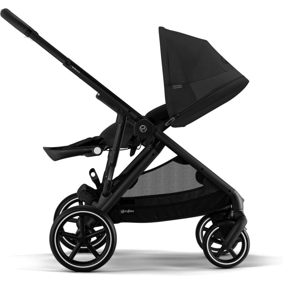 Cybex Gazelle S 2 Stroller | Black Frame | Moon Black Seat | EXCLUSIVE!