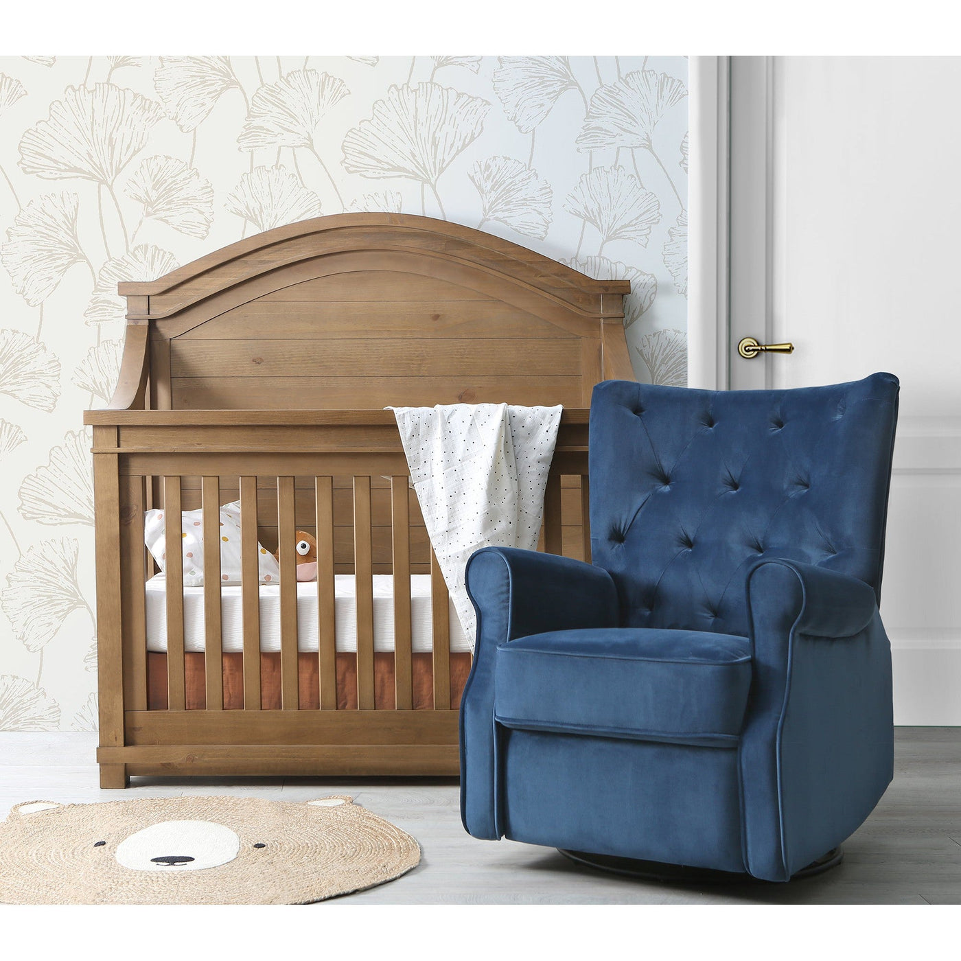 Appleseed Rowan 4-in-1 Convertible Arch-Top Crib