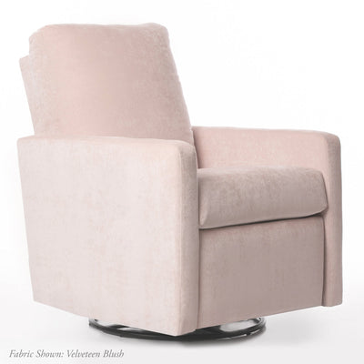 Oilo Drew Recliner + Swivel Nursery Glider