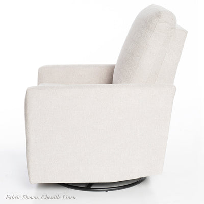 Oilo Drew Recliner + Swivel Nursery Glider