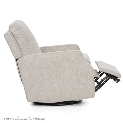 Oilo Harlow Recliner + Swivel Nursery Glider