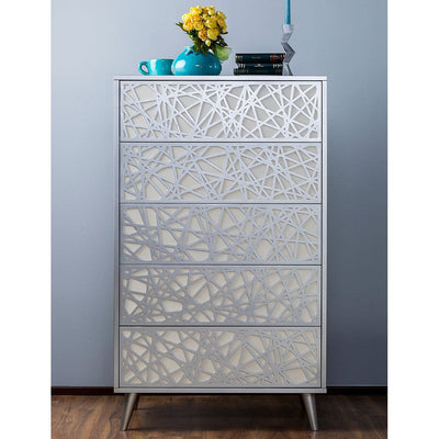 Romina New York Tall Chest (Laser Cut)