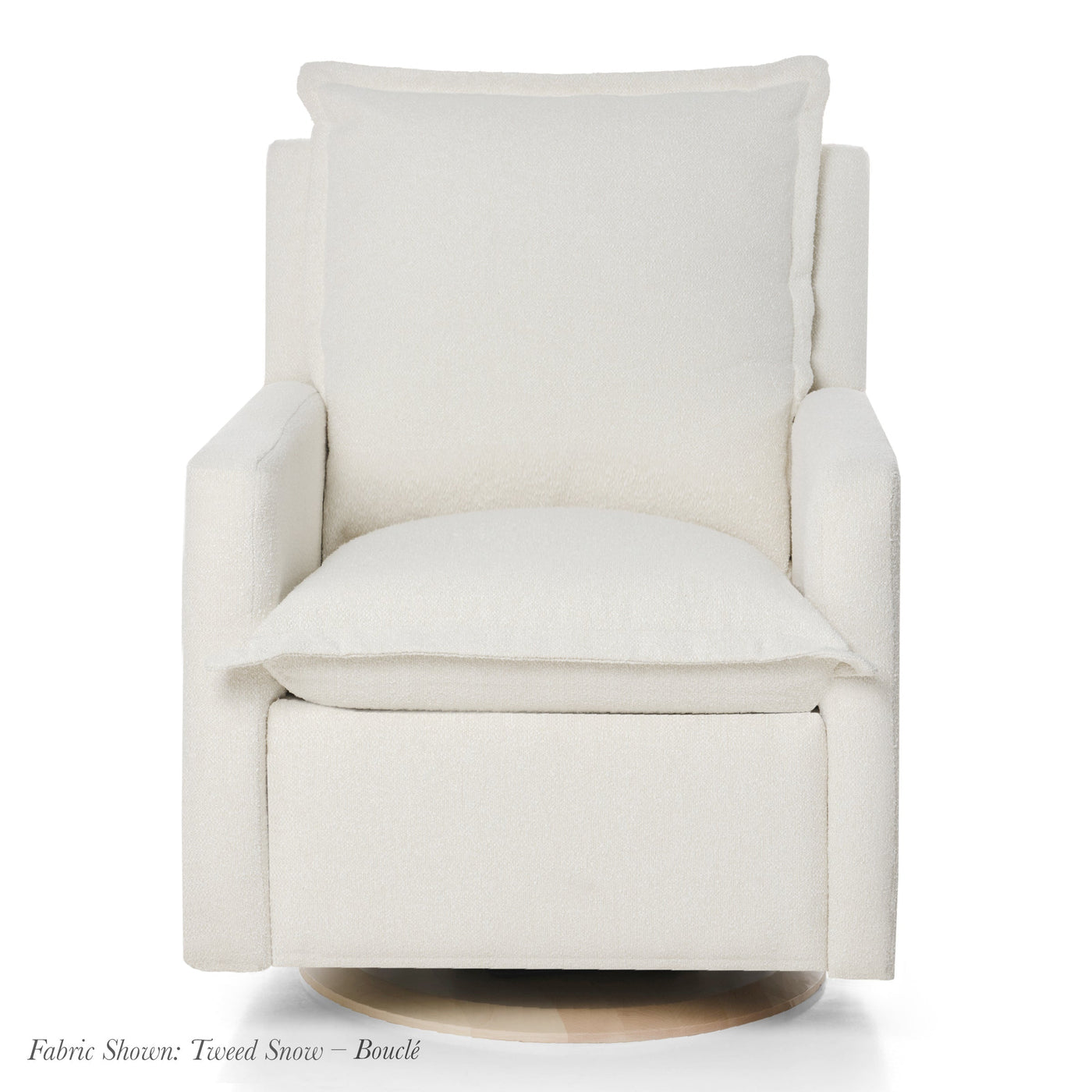 Oilo Flynn Recliner + Swivel Nursery Glider