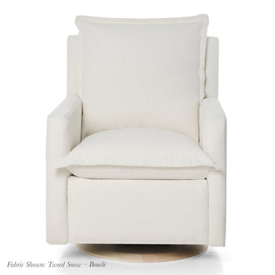 Oilo Flynn Recliner + Swivel Nursery Glider