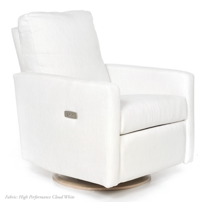 Oilo Drew Recliner + Swivel Nursery Glider