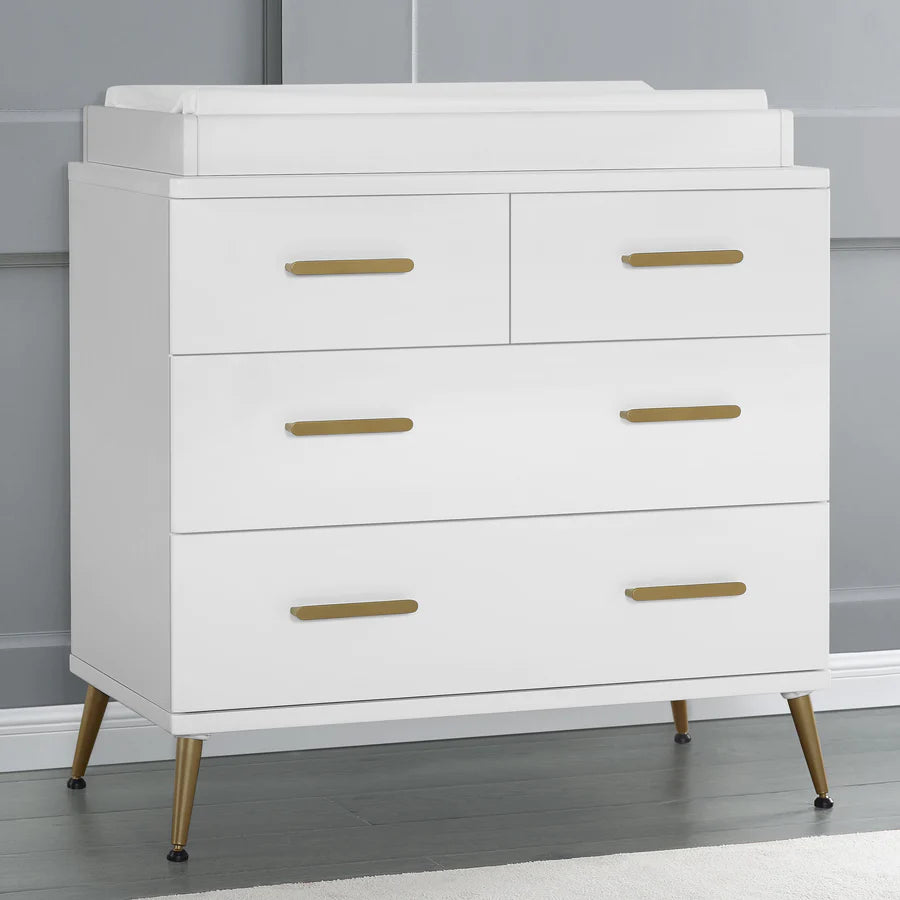 Delta Sloane 4 Drawer Dresser with Changer Top - Assembly required