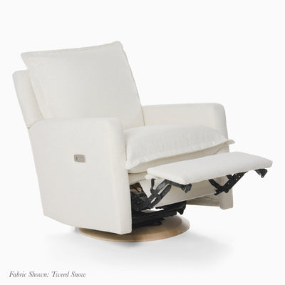 Oilo Flynn Recliner + Swivel Nursery Glider