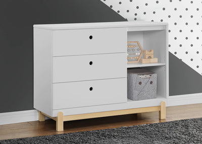 Delta Poppy 3 Drawer Dresser with Cubbies