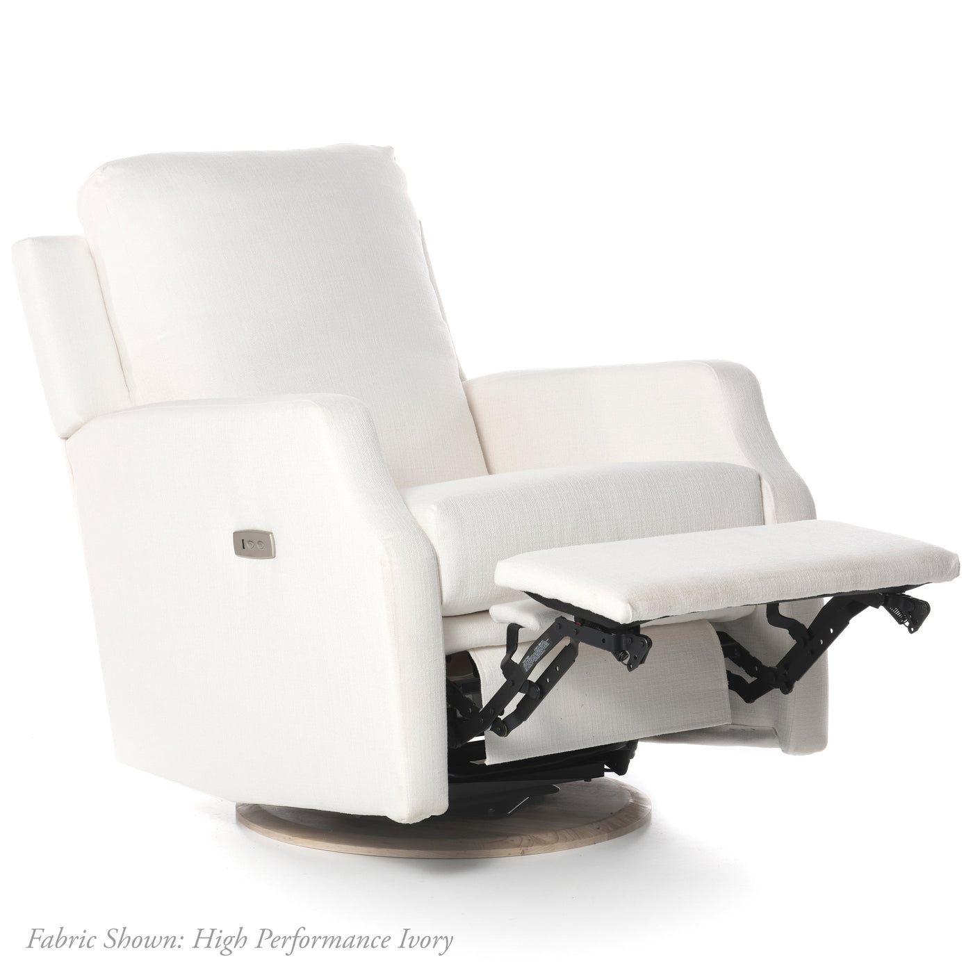 Oilo Harlow Recliner + Swivel Nursery Glider