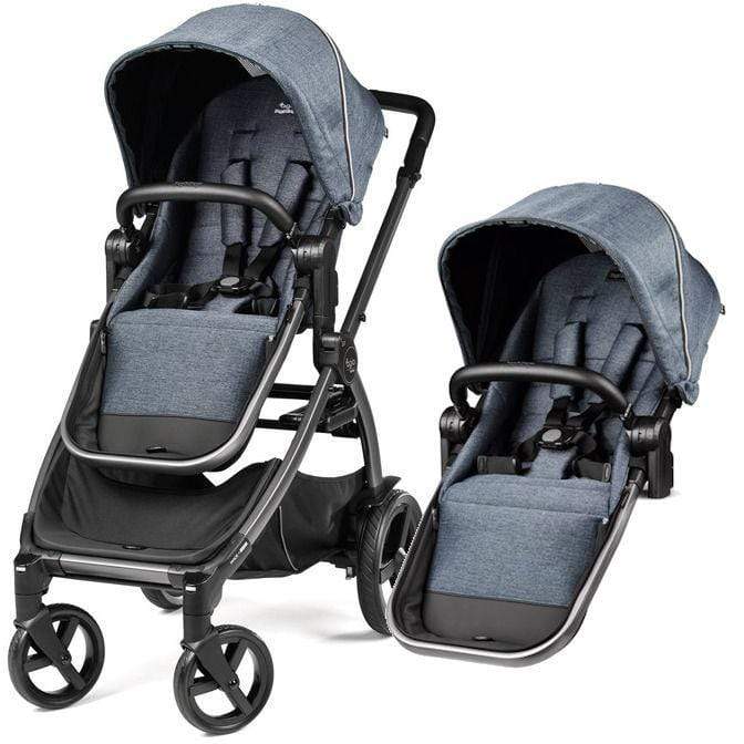 Agio Strollers Agio Mirage-Blue Agio Z4 Double Stroller