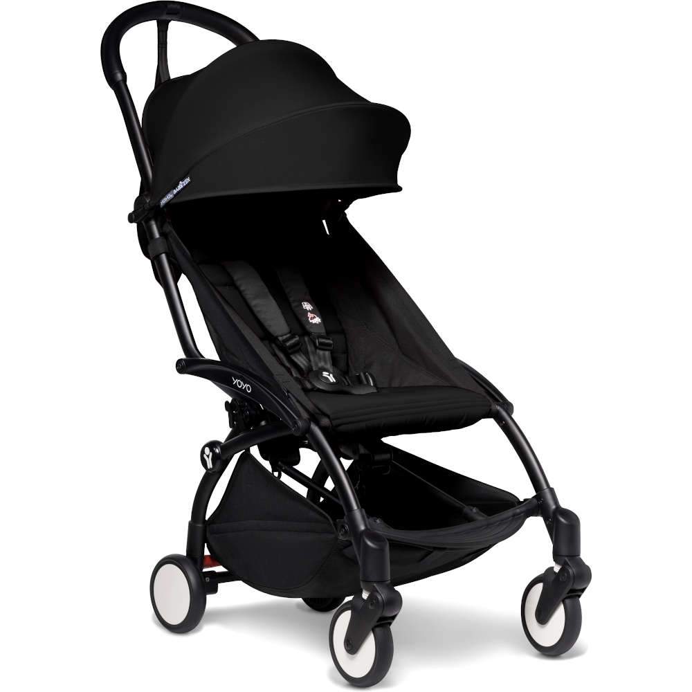 Babyzen Strollers Black Babyzen Yoyo2 6+ Stroller Complete (Black Frame)