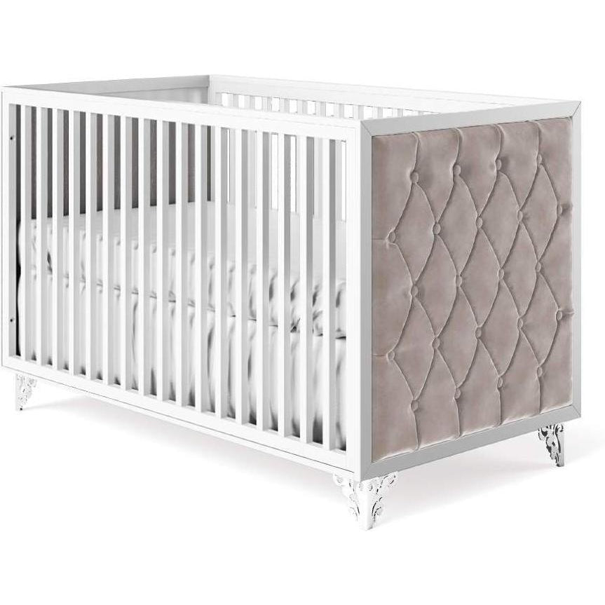 Romina Bella Classic Crib (Tufted Sides)