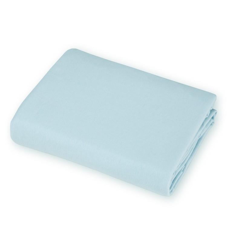 Brixy Crib Sheets Light Blue Brixy Supreme Jersey 100% Cotton Crib Sheet