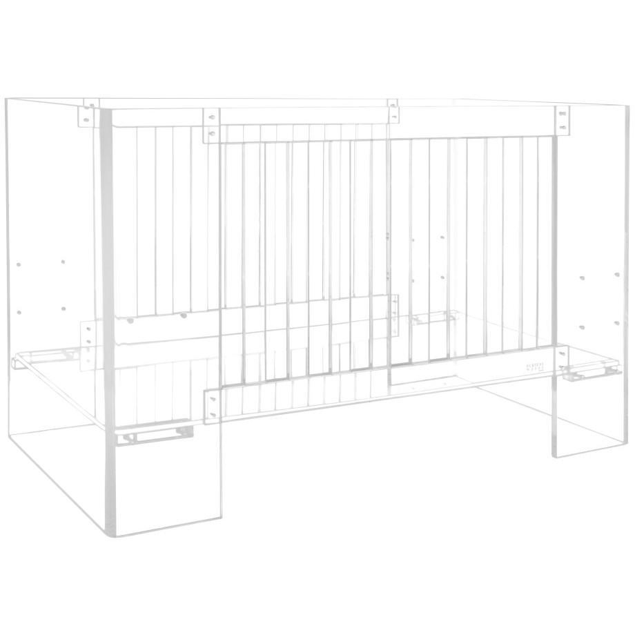 Nursery Works Cribs Nursery Works Vetro Crib Clear Acrylic