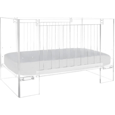 Nursery Works Cribs Nursery Works Vetro Crib Clear Acrylic