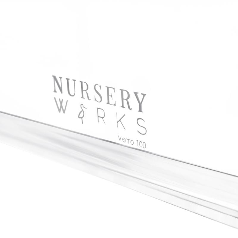 Nursery Works Cribs Nursery Works Vetro Crib Clear Acrylic