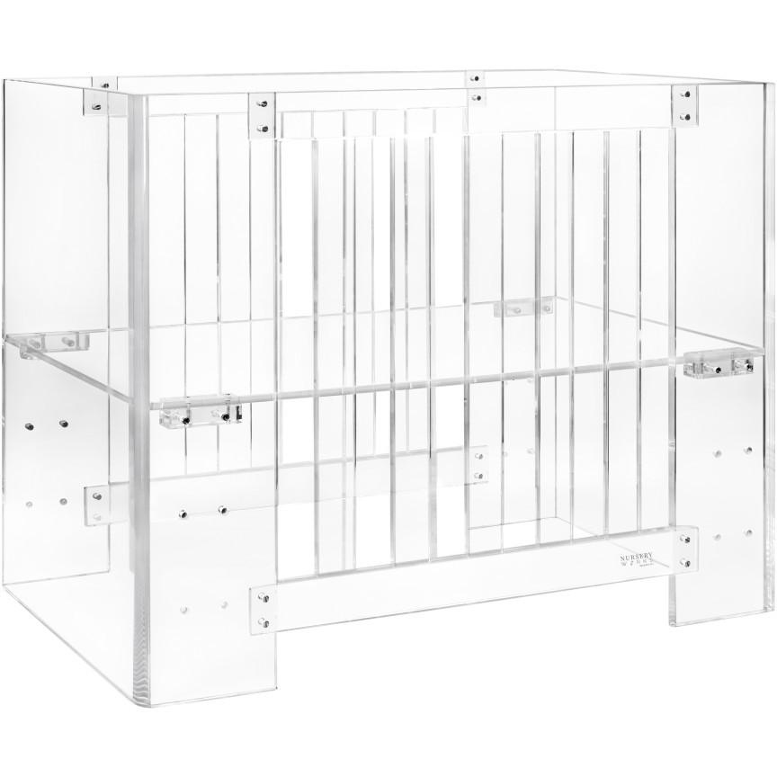 Nursery Works Cribs Nursery Works Vetro Mini Crib with Mattress