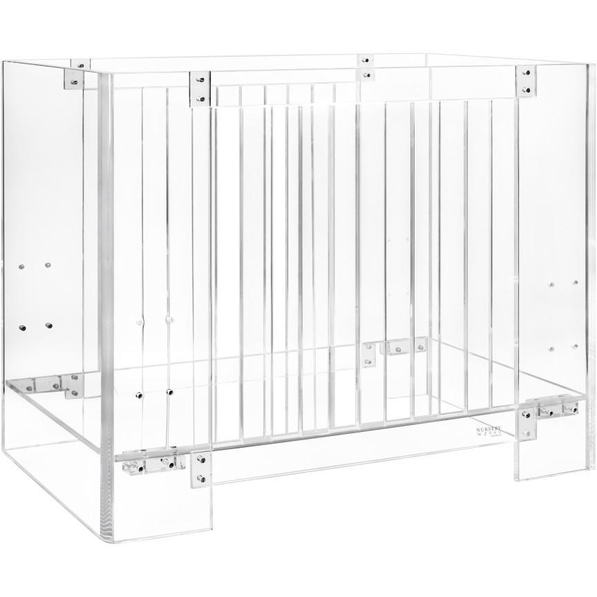 Nursery Works Cribs Nursery Works Vetro Mini Crib with Mattress