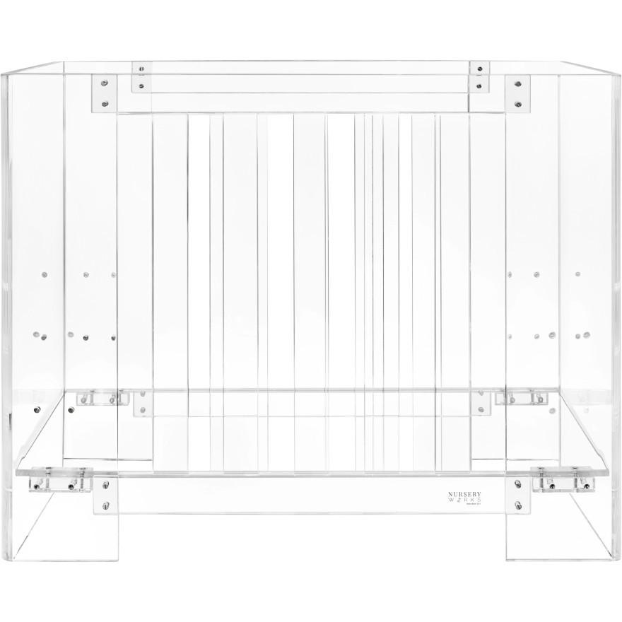 Nursery Works Cribs Nursery Works Vetro Mini Crib with Mattress