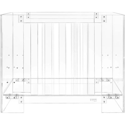 Nursery Works Cribs Nursery Works Vetro Mini Crib with Mattress